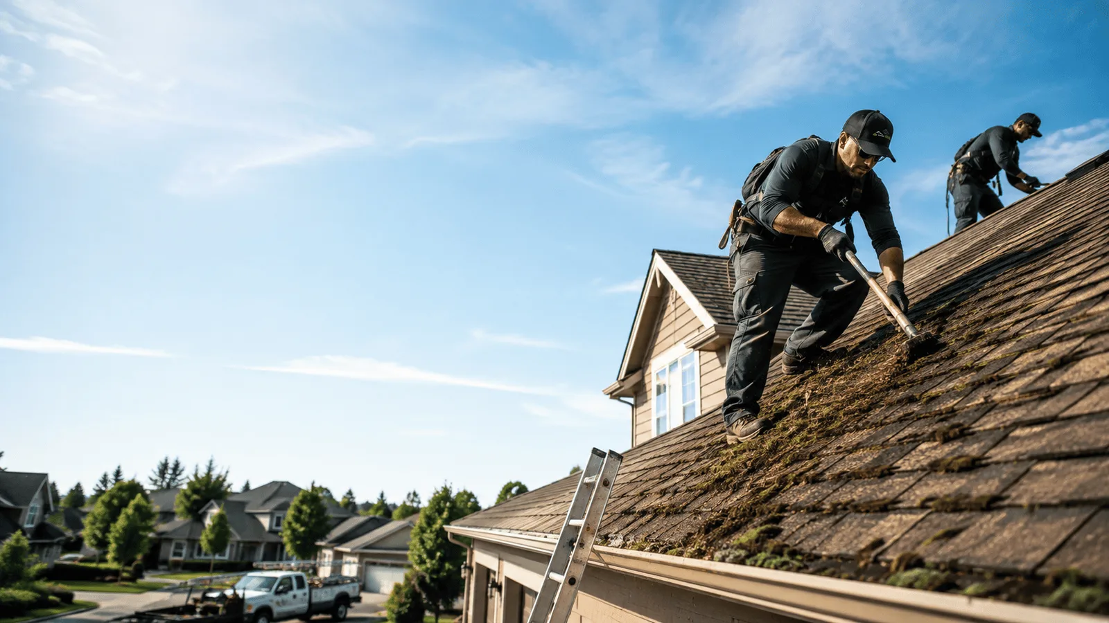 Roof Moss Removal in Lakehead, CA near me